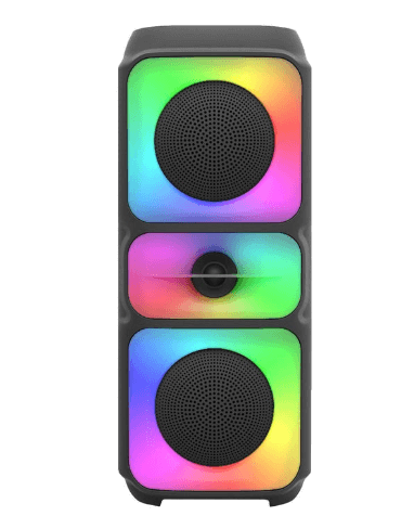 PARLANTE KIMISU CON LUCES RGB Y BLUETOOTH 📻📢