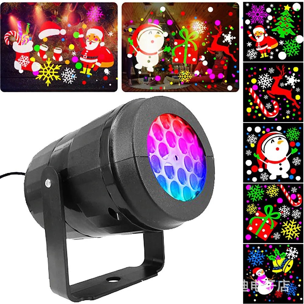 🧑‍🎄🧑‍🎄PROYECTOR LED CON LUCES NAVIDEÑOS 🎄🎄